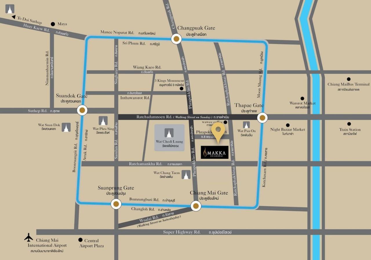 Makka Hotel Chiang Mai Eksteriør bilde
